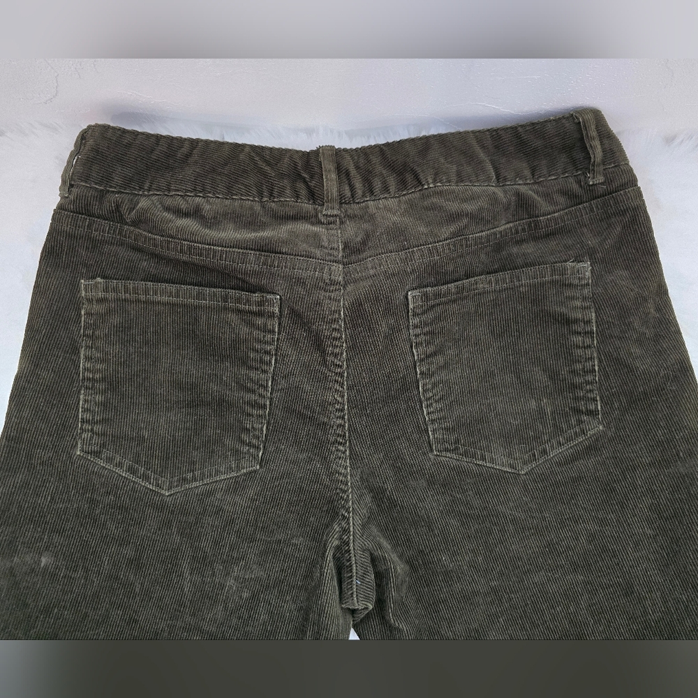 🍁Lord & Taylor Size 2 Dark Green Corduroy Pants - Picture 5 of 5